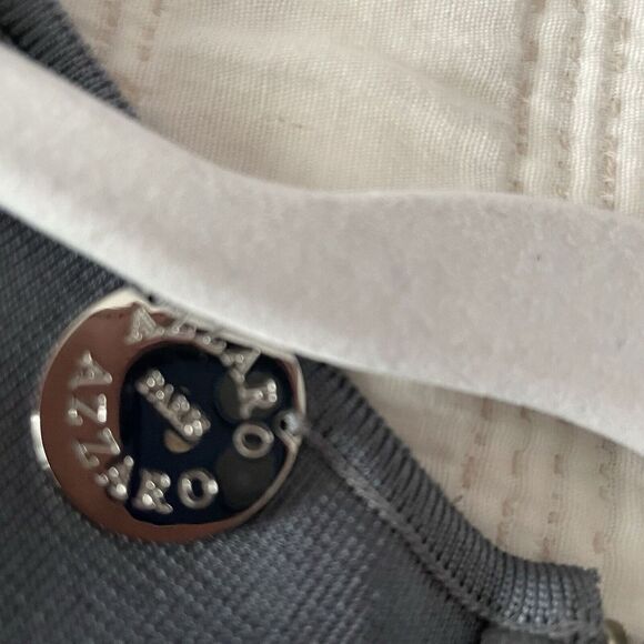 Azzaro‎ Paris Small Knee Length Mother Of The Bride Event Party Dress Sheer Arms - Picture 2 of 6